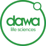 Logo Dawa Life Sciences in dark-grey on transparent background.